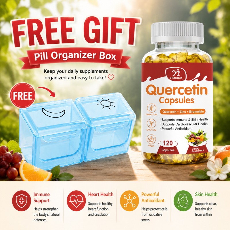 Wellness Quercetin - Ежедневные капсулы с кверцетином, ашвагандой и